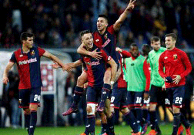 Genoa sorprende a la Juventus
