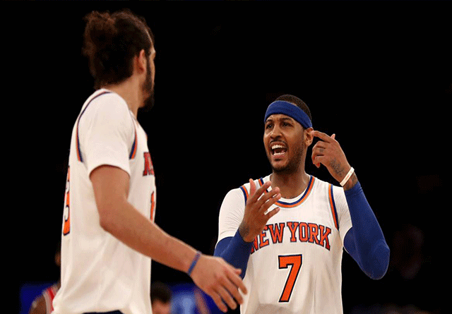Carmelo Anthony quiere seguir en los Knicks