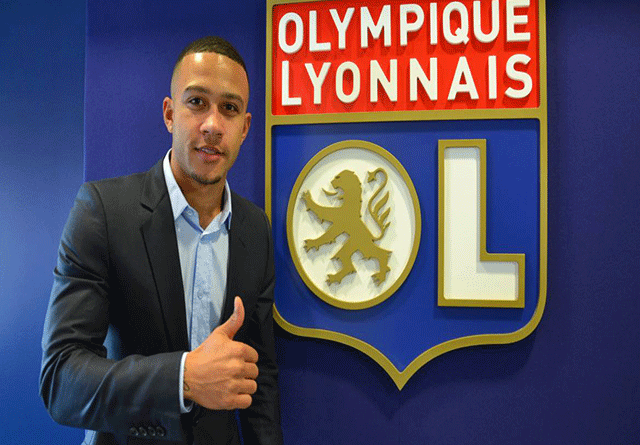 Memphis Depay nuevo jugador del Olympique de Lyon