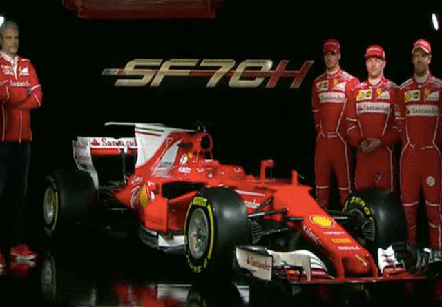 Ferrari presenta el SF10-H