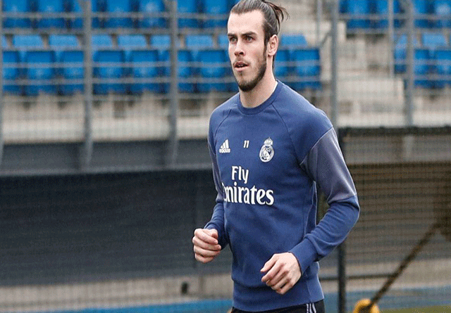 Gareth Bale se prepara para estar contra el Nápoles