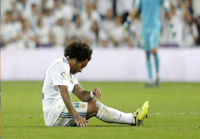 Marcelo fuera de acción un mes por lesión