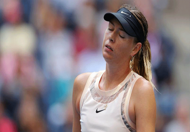 Maria Sharapova cae eliminada del US Open