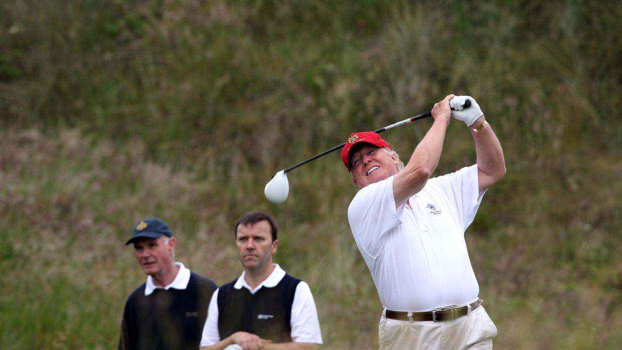 Donald Trump jugara golf con el primer ministro japonés