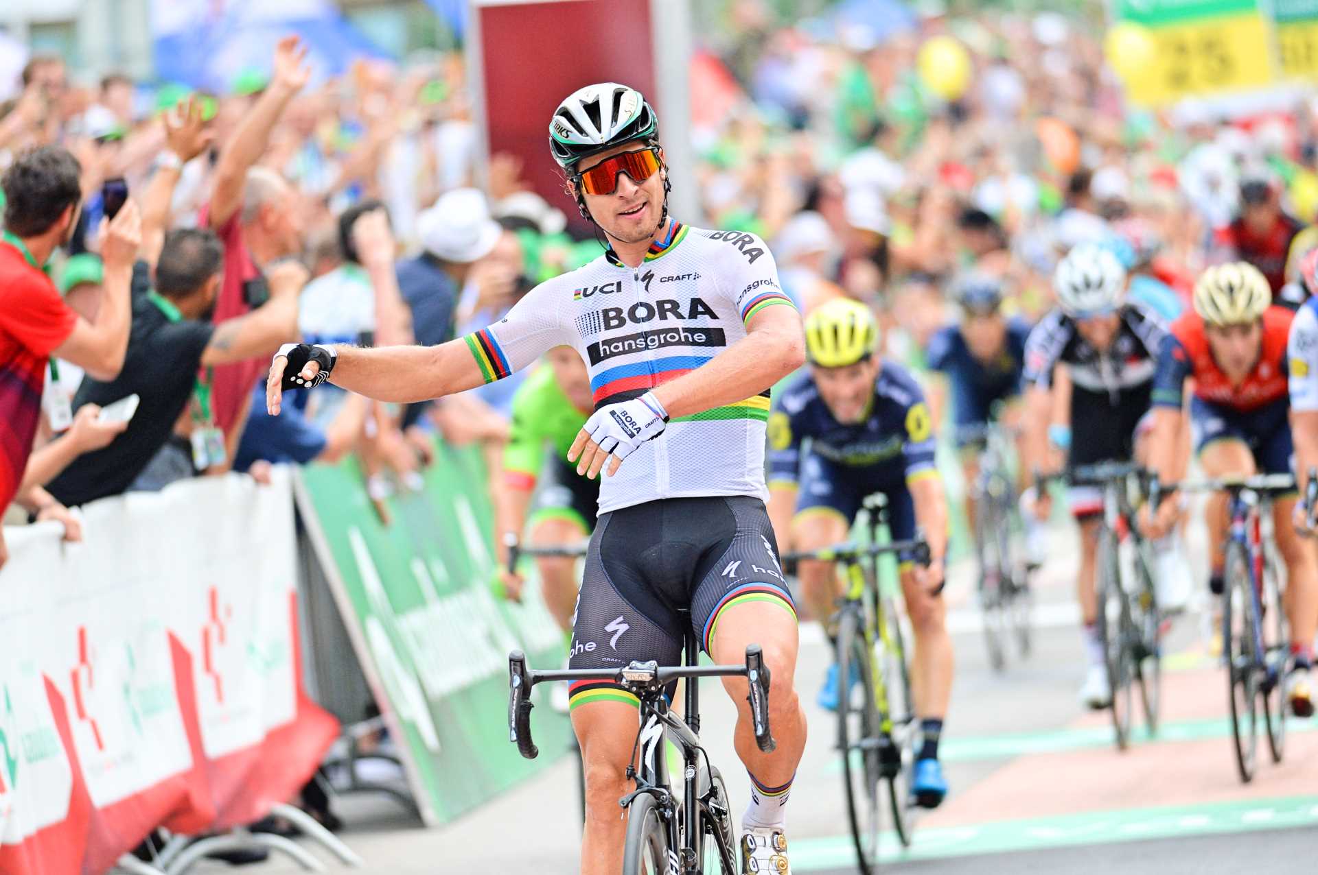 Peter Sagan estrenará el maillot de campeón del mundo en el Tour Down Under