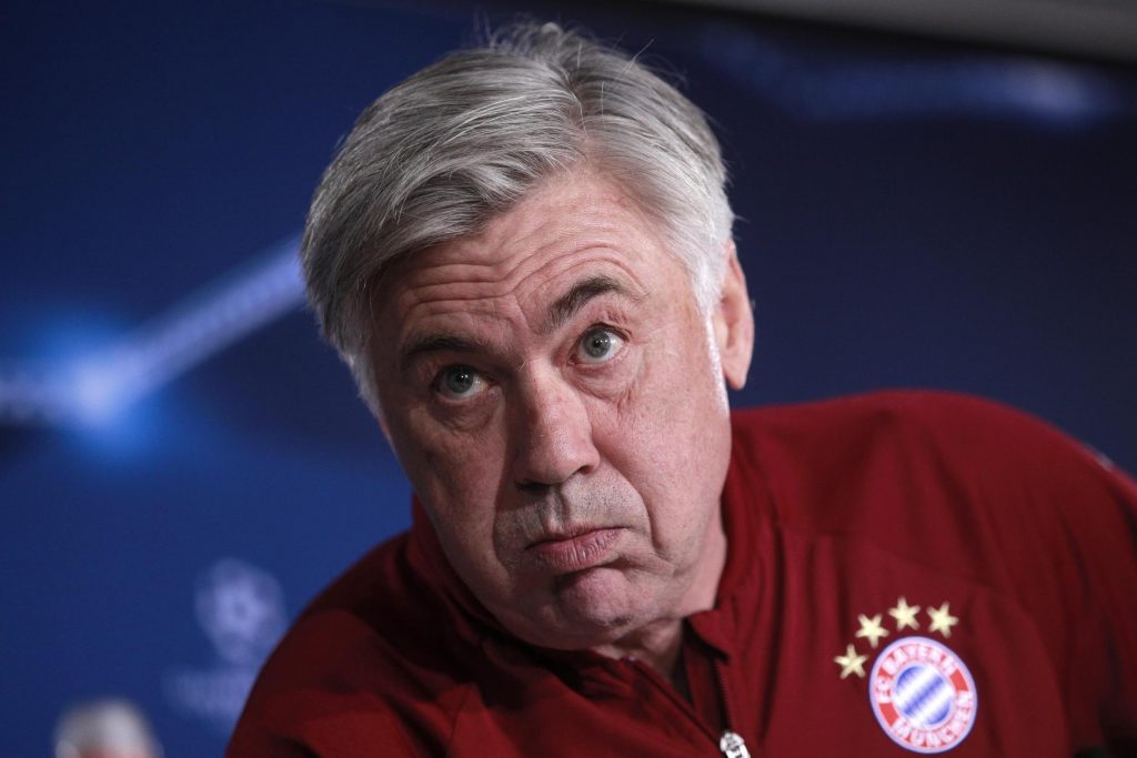 El Bayern Munich se entrenaba a espaldas de Carlo Ancelotti
