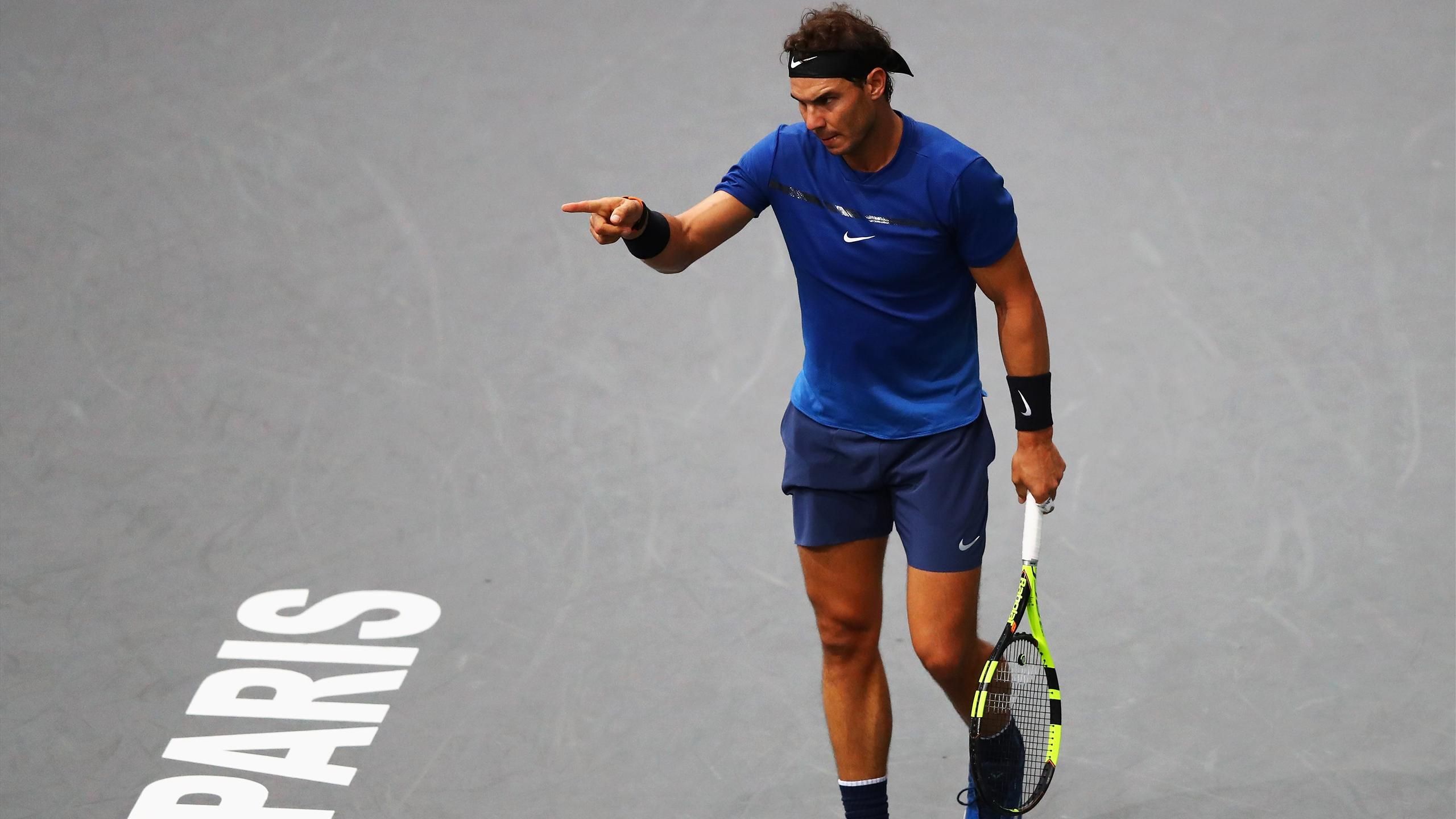Rafael Nadal vuelve a entrenarse con miras a las finales ATP