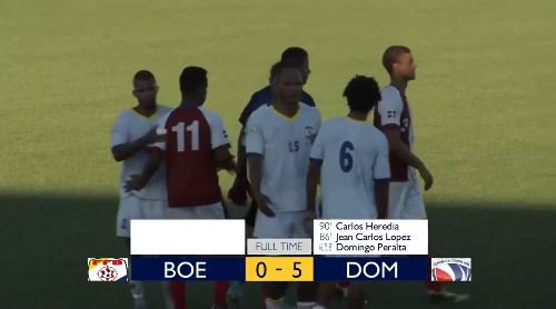 RD golea a Bonaire en eliminatorias de Liga de Naciones