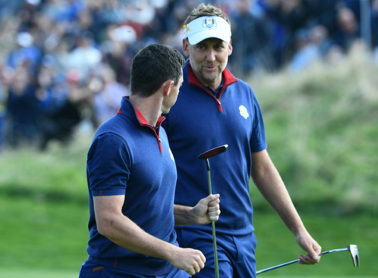 Europa remonta con ventaja sobre Estados Unidos en Ryder Cup de golf