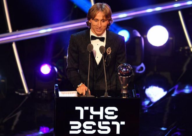 Luka Modric gana el Premio The Best 2018 de la FIFA al mejor jugador del mundo