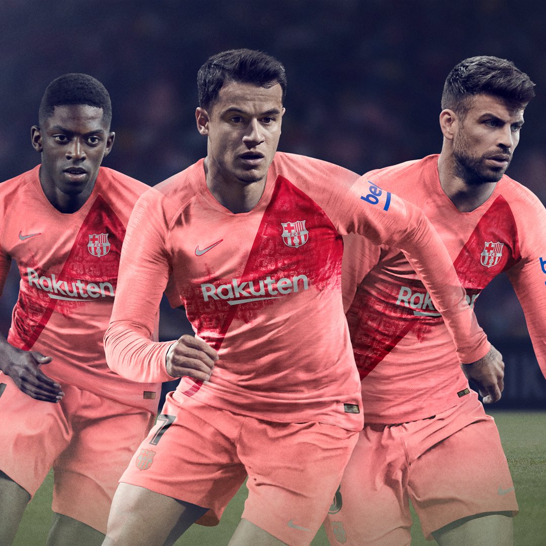 Selección de fútbol del Barcelona lanza su tercer uniforme