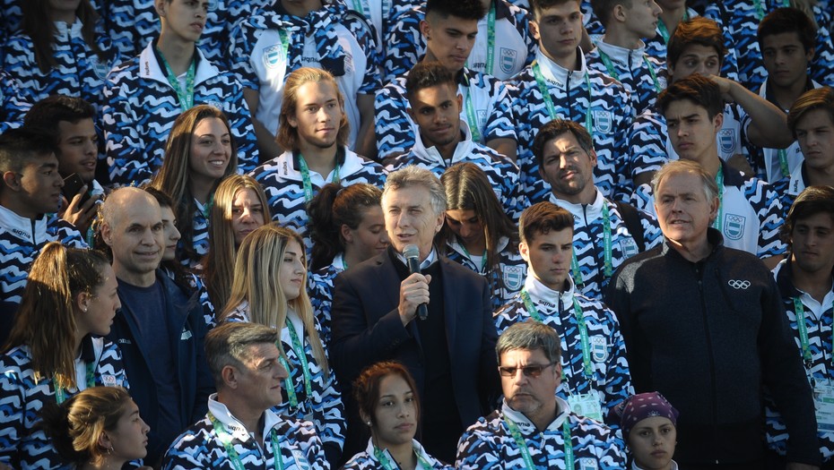 Presidente Mauricio Macri abre puerta para que Argentina organice unos Juegos Olímpicos