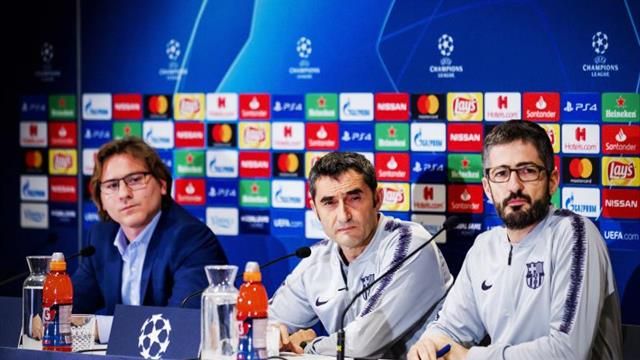 Ernesto Valverde:“Queremos ser primeros de grupo; no vamos a especular”