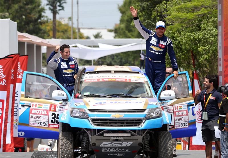 Ecuatoriano Sebastián Guayasamín listo para su quinto Rally Dakar