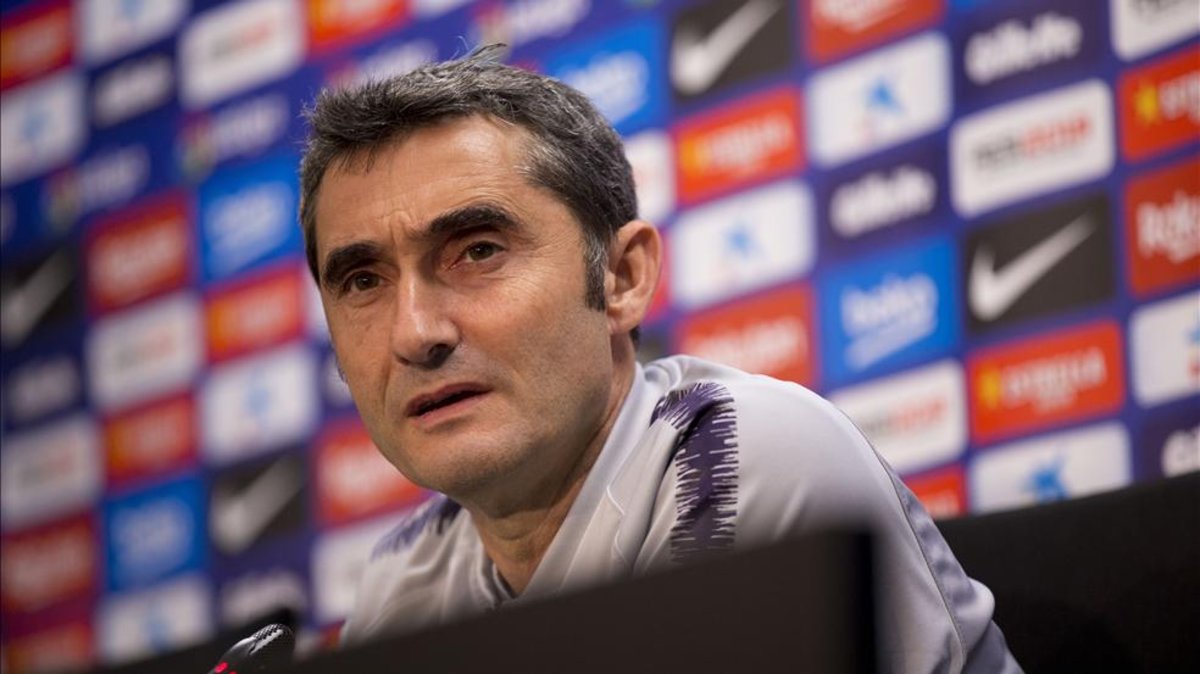 Ernesto Valverde asegura que Barcelona resolverá internamente el “caso Démbélé”
