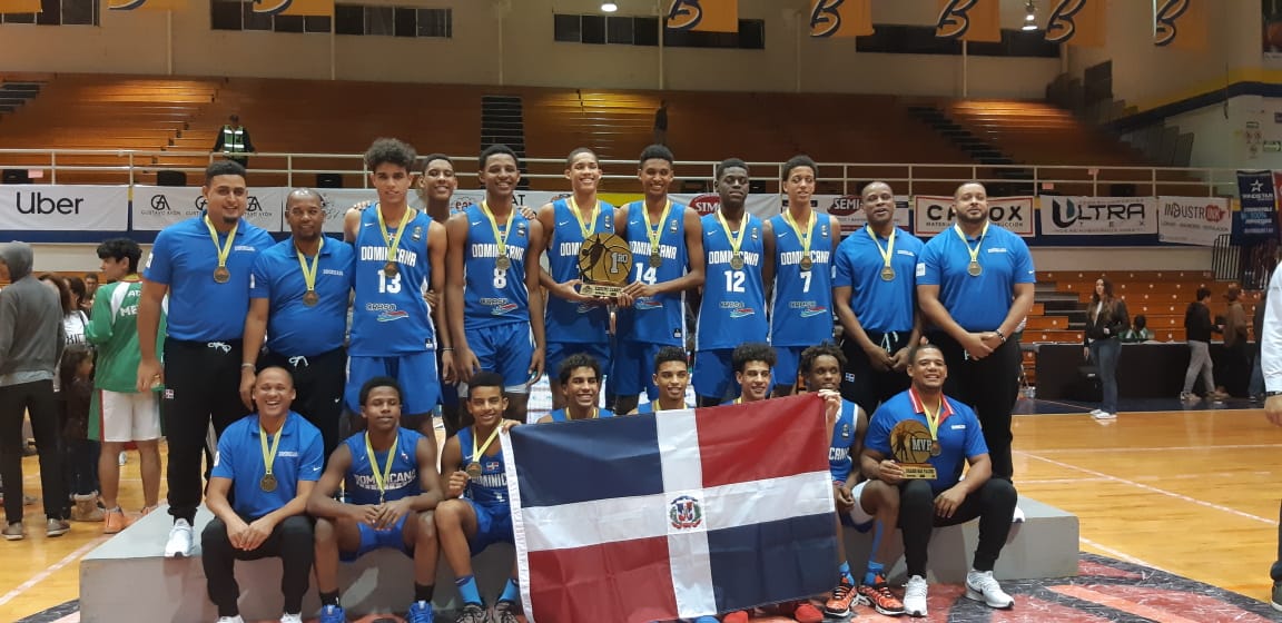 República Dominicana gana la medalla de oro en Centrobasket U-15 en México