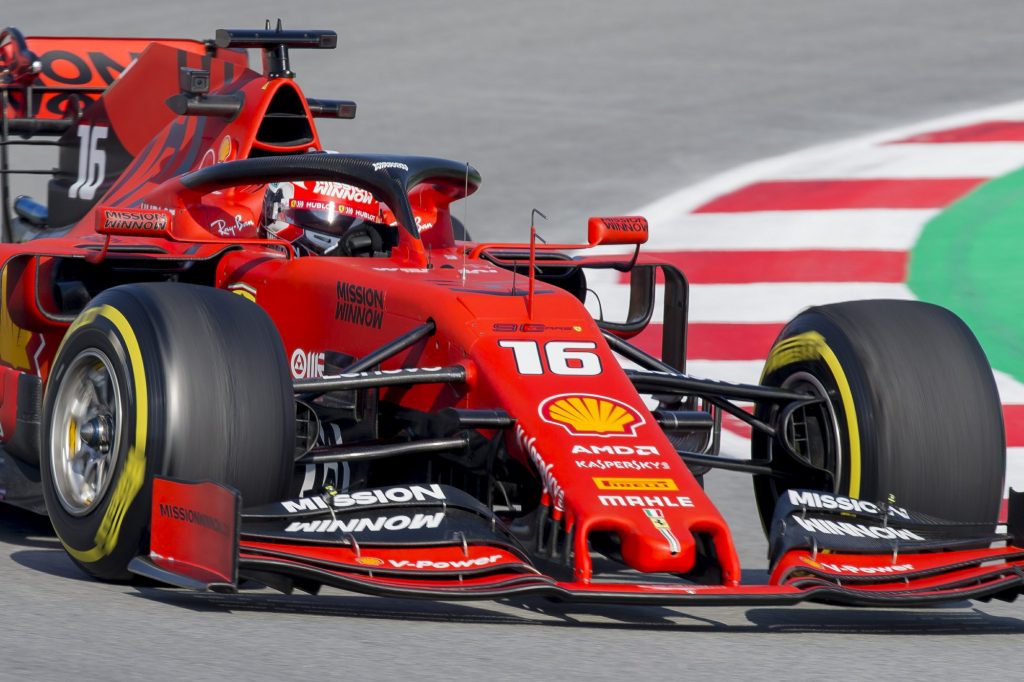 Charles Leclerc de Ferrari establece el mejor tiempo de las pruebas de pretemporada de F1