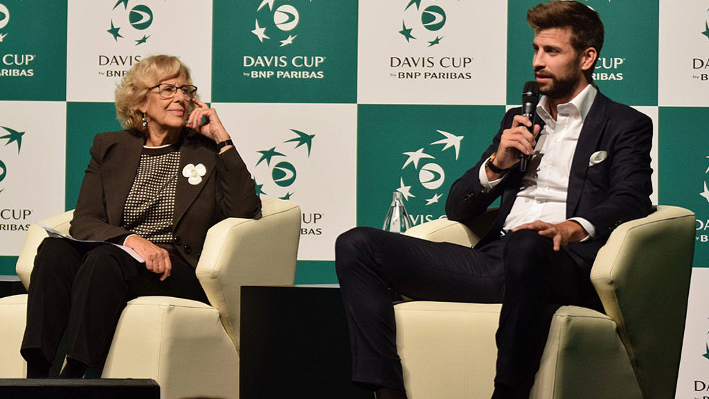Gerard Piqué dice que Lionel Messi es su socio en la Copa Davis