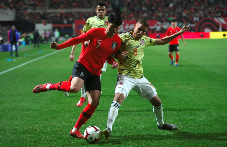 Corea del Sur derrota a Colombia en partido amistoso en Seúl
