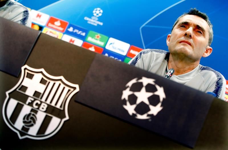 Ernesto Valverde: “No arriesgaremos con Dembéle; si no está bien, no jugará”