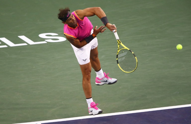 Rafael Nadal avanza tercera ronda del Masters 1000 de Indian Wells
