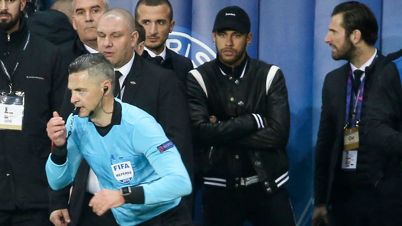 UEFA abre expediente disciplinario a Neymar por criticar decisión de un árbitro