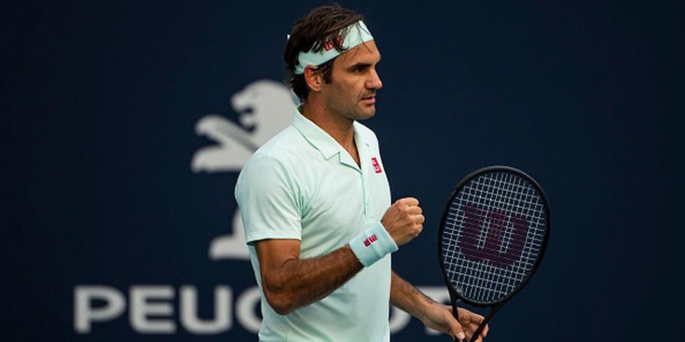 Roger Federer avanza a las semifinales del Abierto de Miami tras vencer a Kevin Anderson