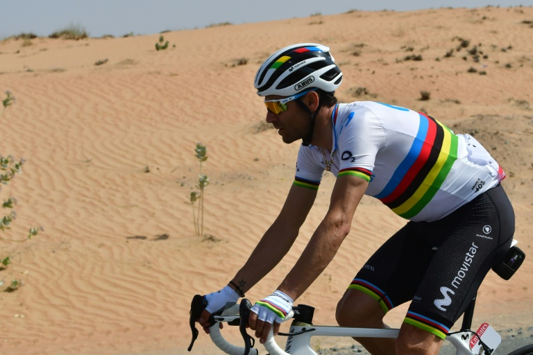 Ciclista Alejandro Valverde no correrá el Giro de Italia