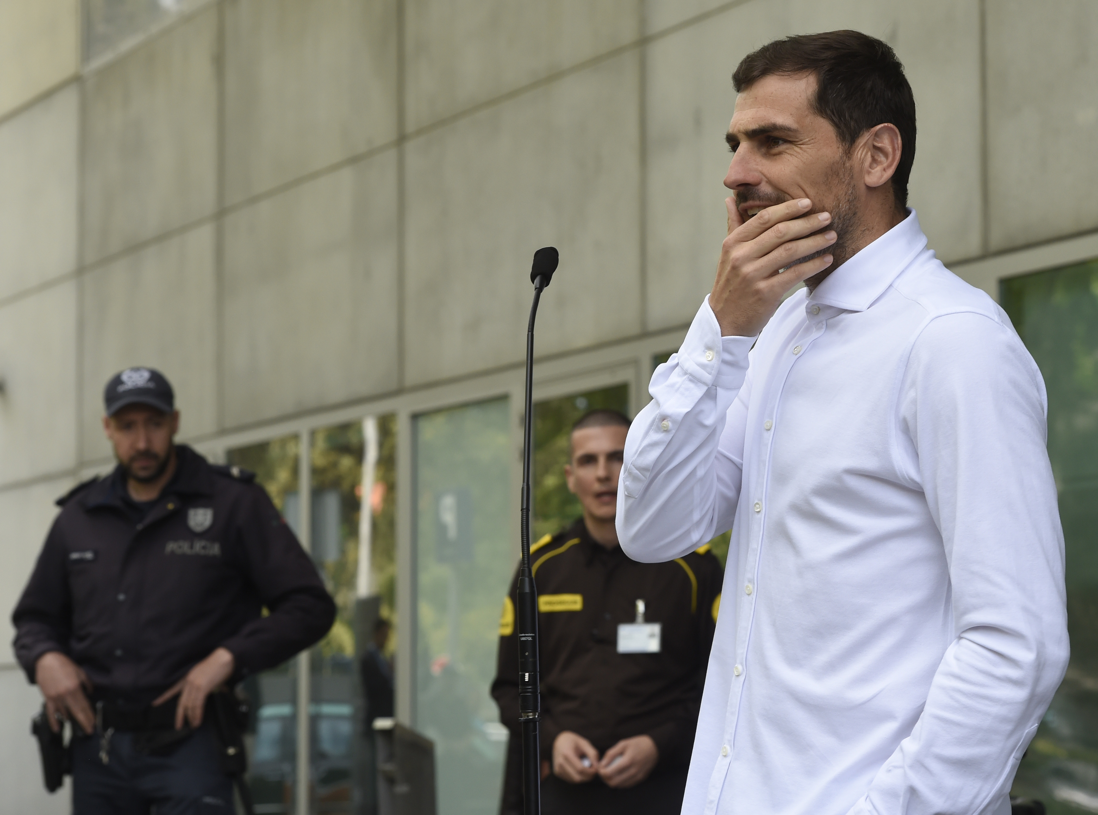 Iker Casillas: “No sé qué será del futuro, lo más importante era estar aquí”