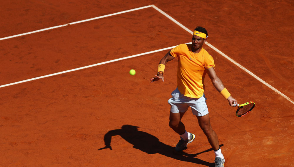 Rafael Nadal debuta con victoria en el Masters 1000 de Roma
