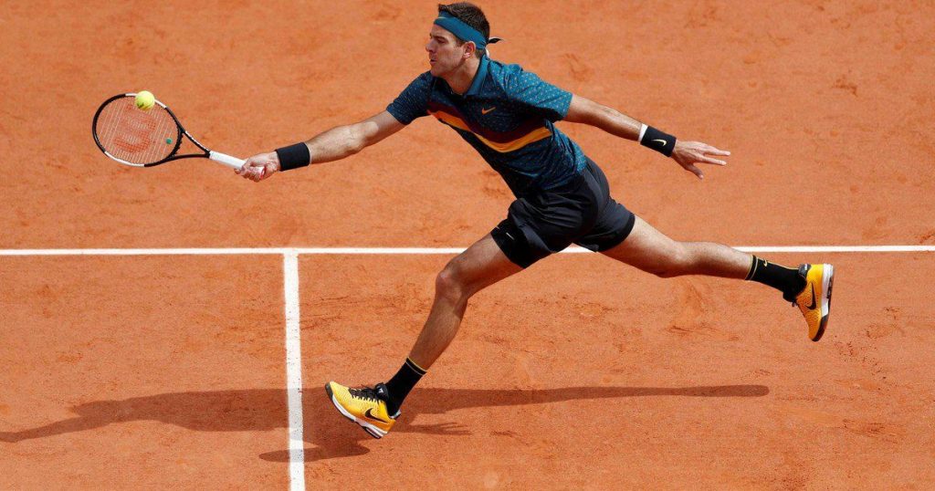 Tenista Juan Martin del Potro avanza a la segunda de Roland Garros