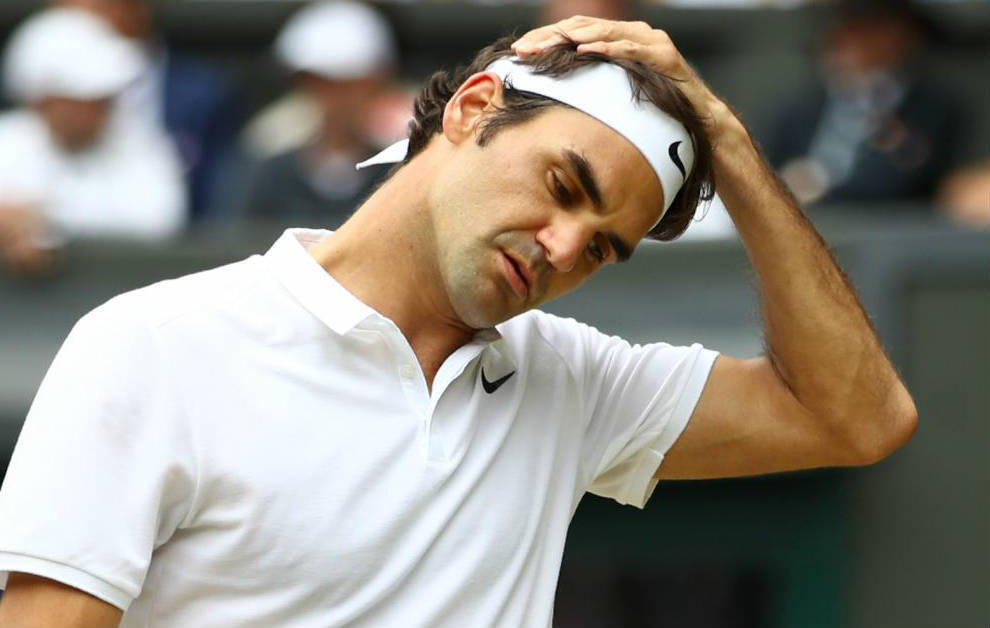 Roger Federer se retira del Masters de Roma por lesión en la pierna derecha