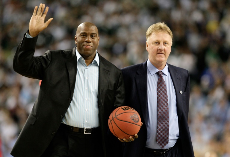 Magic Johnson y Larry Bird recibirán reconocimiento conjunto en gala de la NBA