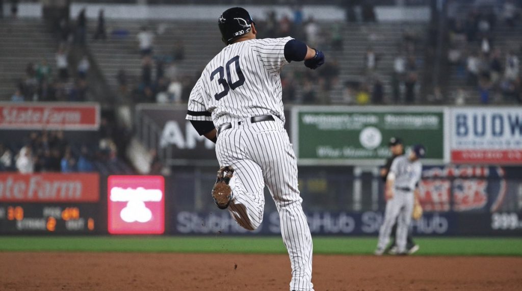 Edwin Encarnación conecta gran slam en la victoria de Yankees sobre Colorado