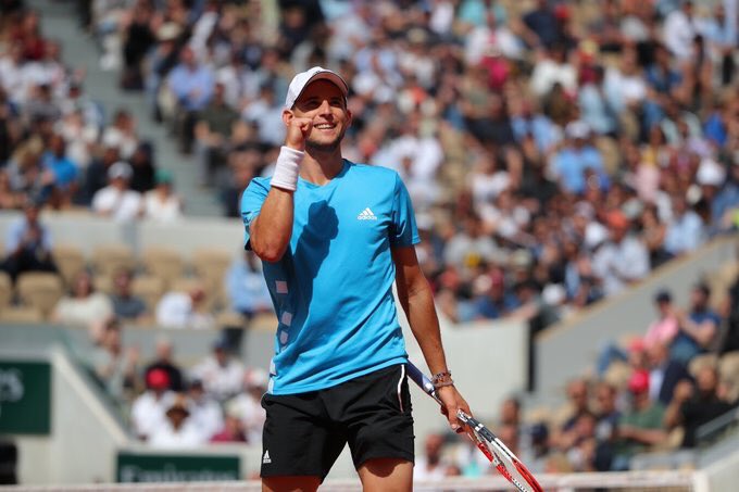 Dominic Thiem alcanza por cuarto año consecutivo las semifinales en Roland Garros