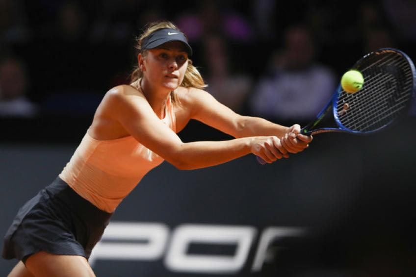 Tenista María Sharapova derrota a Victoria Kuzmova en el Mallorca Open