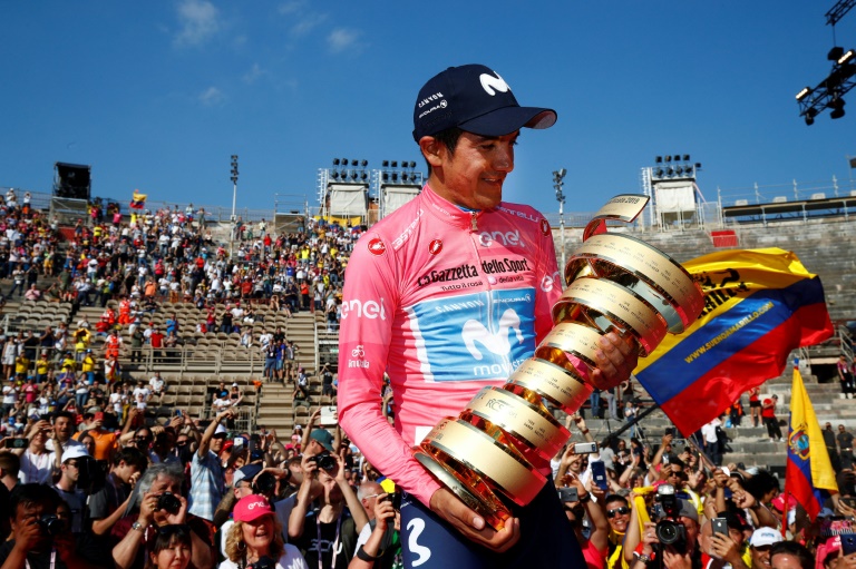 Richard Carapaz, el primer ecuatoriano en ganar el Giro de Italia