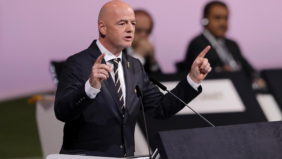 FIFA renueva el mandato de Gianni Infantino como presidente de la organización