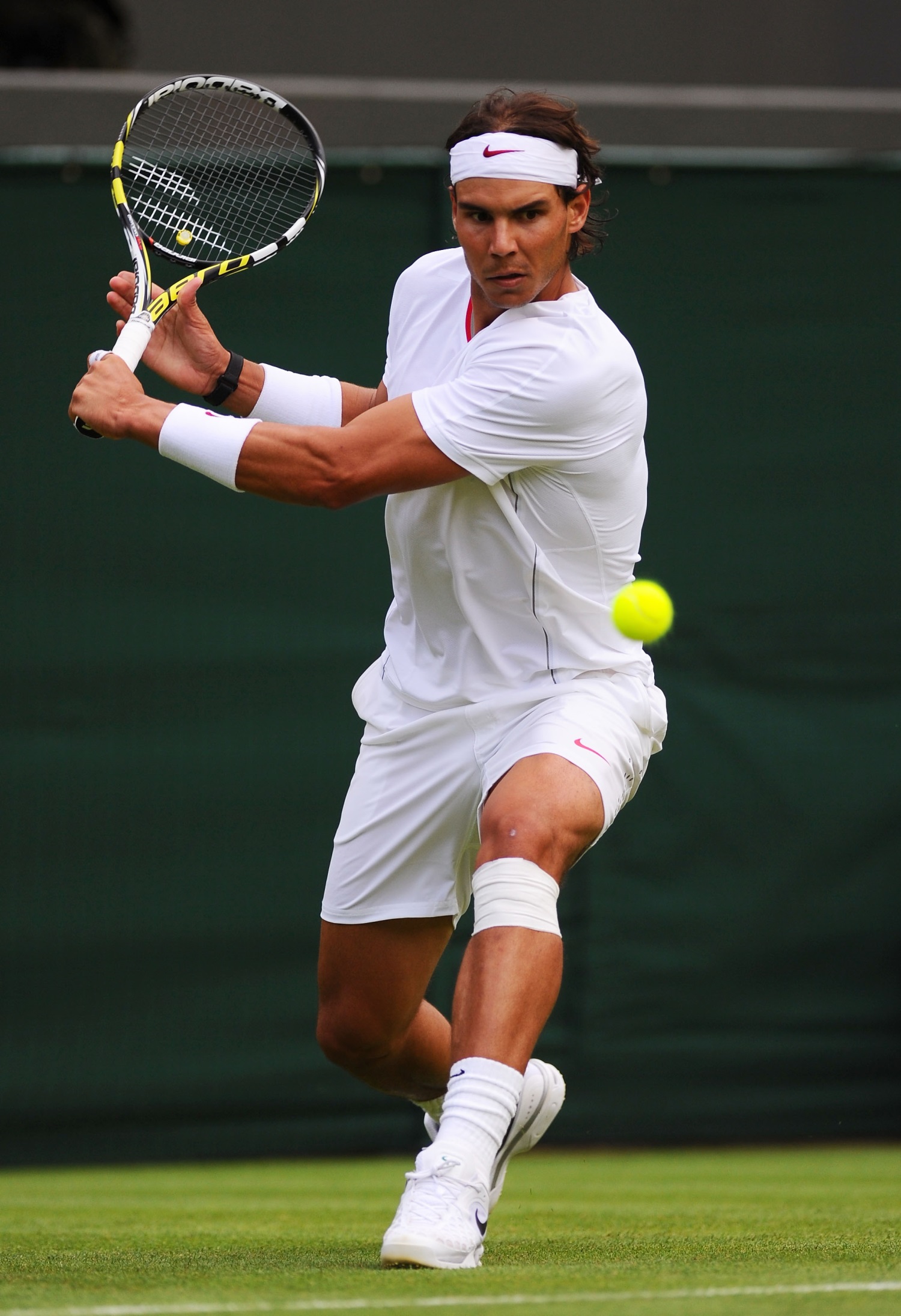 Rafael Nadal completa el último entrenamiento de la semana con vistas a Wimbledon