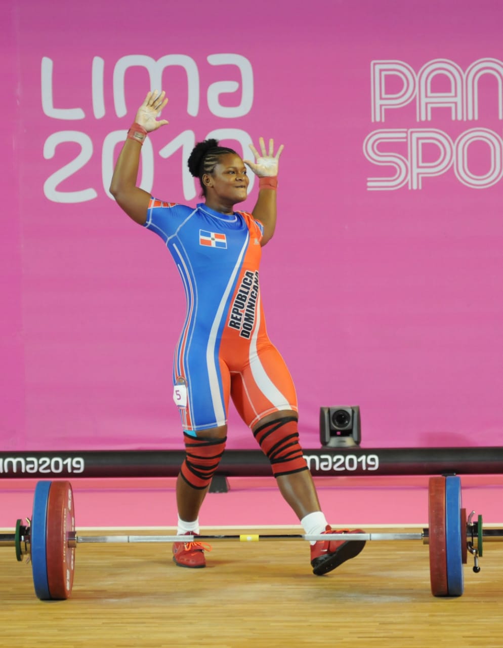Pesista dominicana Crismery Santana gana medalla de plata en Juegos Panamericano