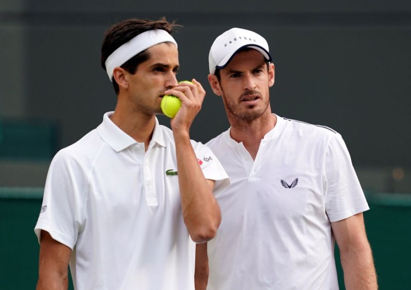 Andy Murray regresa a Wimbledon con victoria en el dobles masculino