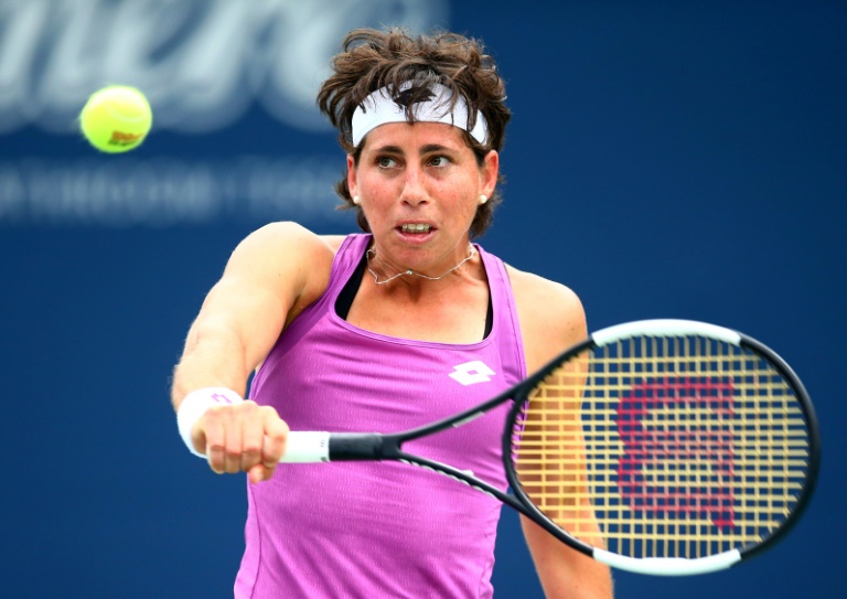 Tenista Carla Suárez Navarro es multada por falta de esfuerzo en el Abierto de Estados Unidos