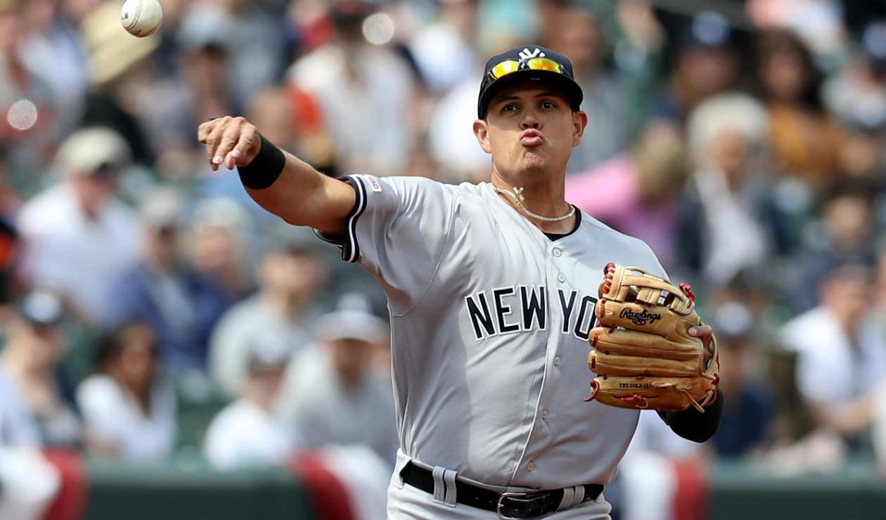 Yankees de Nueva York colocan en la lista de lesionados a Giovanny Urshela