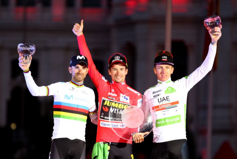 Alejando Valverde: “Estoy alucinado con el segundo puesto de la Vuelta”