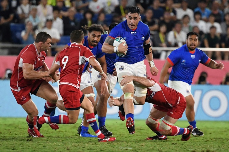 Samoa debuta con victoria sobre Rusia en el Mundial de Rugby 2019