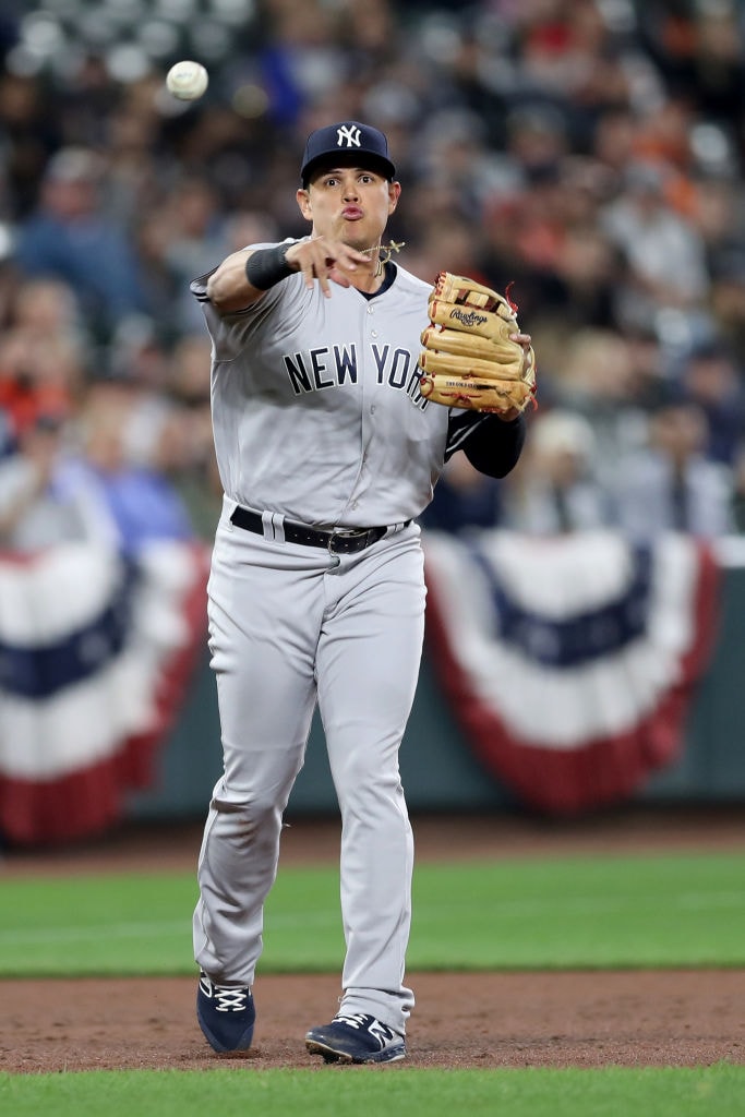 Giovanny Urshela volvería a la acción el viernes con los Yankees de Nueva York