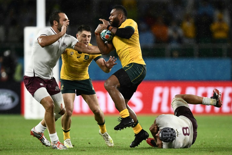 Australia avanza a cuartos de final del Mundial de Rugby tras vencer a Georgia