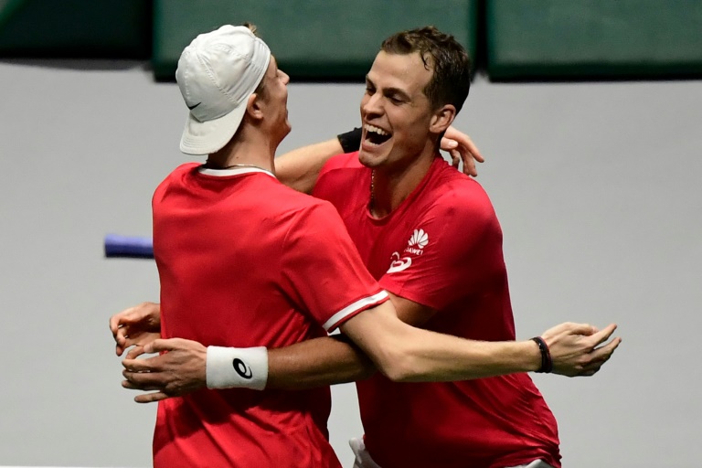 Canadá se convierte el primer semifinalista de la Copa Davis tras vencer a Australia