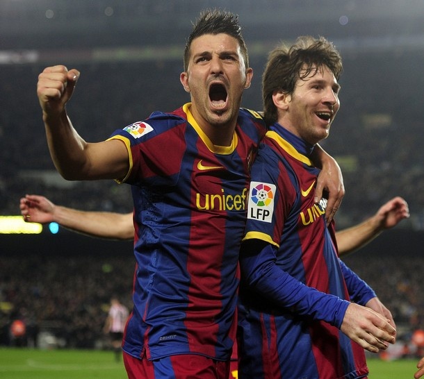 “Messi es el mejor futbolista con el que he jugado”, afirma David Villa antes de su retirada