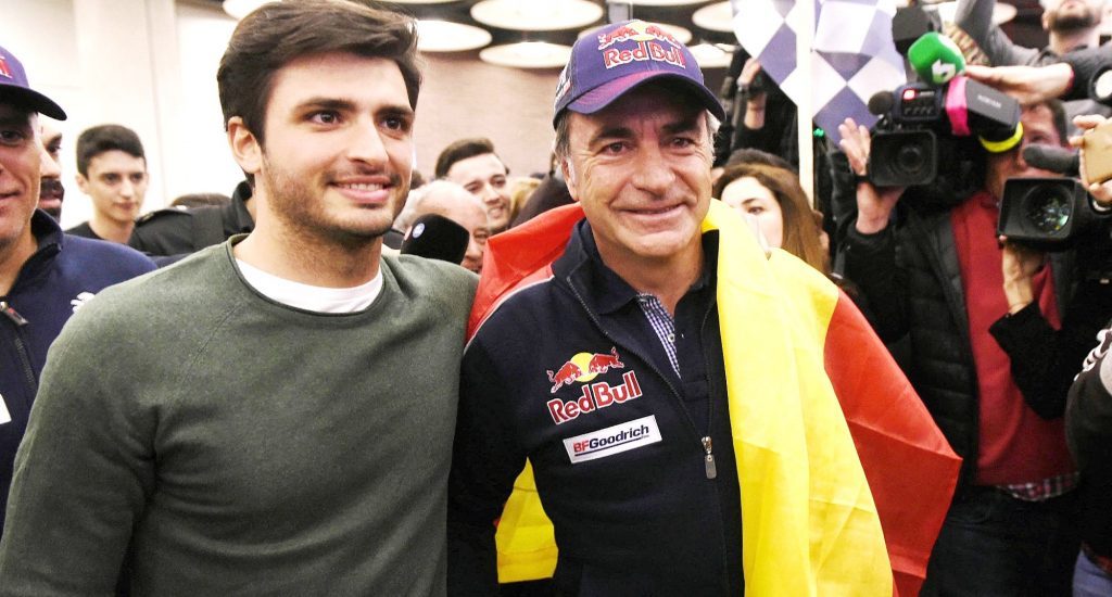 Carlos Sainz: “Mi padre se alegró más que yo por mi podio”